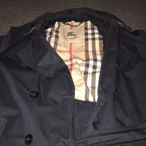 Burberry trench coat. Worn only once..